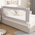 1-Piece Adjustable Height Baby Bed Rail, Kids Safety Guard Rails for Twin Full Queen King Size (1 Side:70.8")