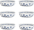 10 Strawberry Street Talavera Dinnerware, Set of 6 (8" Dinner Bowl/Pasta Plate)