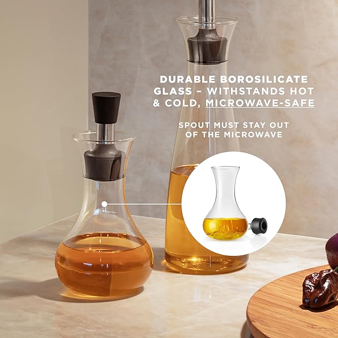 EVA SOLO | Dressing shaker 0.25l | Drip-free – no oil or dressing on the table | Oilflask & dressing shaker | Danish Design & Functionality | Tools Kitchen Gadgets & Accessories