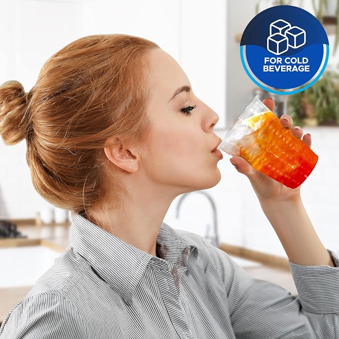 PAMI Disposable Plastic Cups, Bpa- Drinking Glasses for Parties, Cold Drinks, Smoothies, Jello, Cocktails (5 Oz - Case of 2400)