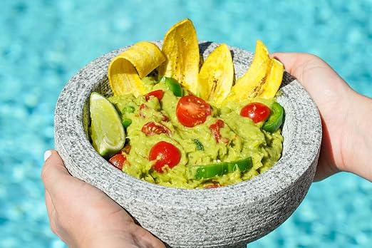 IMUSA USA Granite Molcajete Spice Grinder, Gray, 6 Inches (Pack of 4)