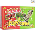 ASS KICKIN' Chile Lime Microwave Popcorn Bags - 3 Pack - Ultimate Spicy Popcorn Gourmet Gift - Makes a Great Movie Theater Popcorn or Snack Food for Movie Night