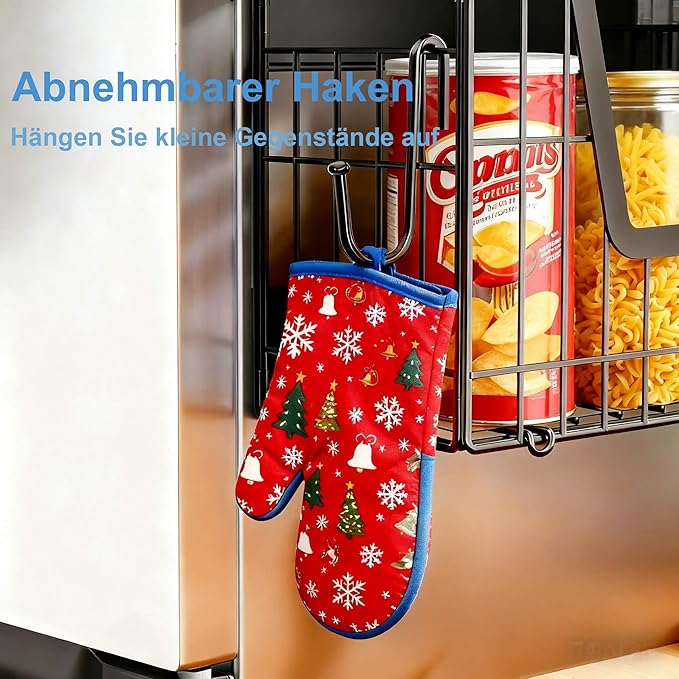 Magnetic Shelf for Fridge,Magnetic Shelves for the Side of the Refrigerator,Magnetic Fruit Basket for Fridge,Spice Rack Side of Fridge magnet,Magnetic Laundry Storage
