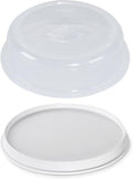 Nordic Ware Meat Grill Microwave Spatter Cover, 10-Inch, Multicolor