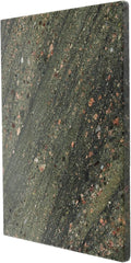 Koville Granite Cutting Board for Kitchen, 20x16 Inches Large Stone Slab Cheese Board, Rectangular Serving Board for Baking Charcuterie Pastry, Marble Cuttiing Board for Countertop(Green)