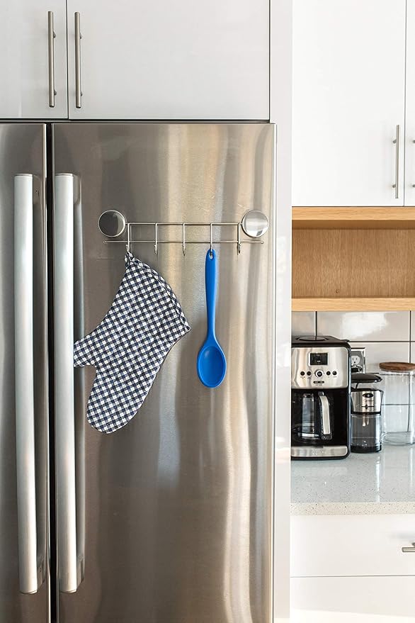 Better Houseware 2408 Magnetic Hook Rack, Stainless