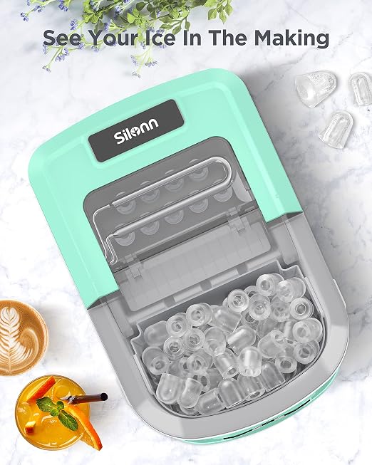 Silonn Ice Maker Machine Countertop