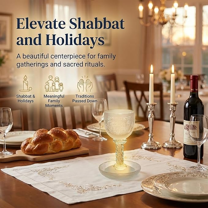 Kiddush Cup and Tray (Set 11)