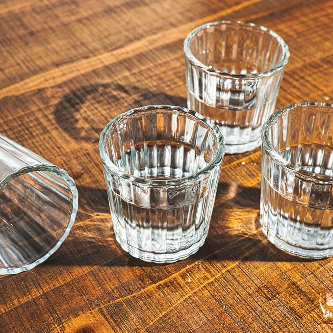 Vaso Veladora Mezcal Shot Glasses from Mexico (Pack of 24) (2.24 x 2.36)