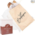 Bread Bags for Homemade Bread, Sourdough & Gluten Free Bread with Multifunctional Reusable Silicone Inserts. Silicone Kneading Dough Bag, Pizza Dough, Tortilla & Pasta Storage Bags - (16x11inch)