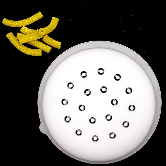 Bucatini Pasta Noodle Shape Discs Fit For Philips Automatic Pasta & Noodle Maker, Philips Pasta Maker Attachments, Kitchen Appliances, Accessory Kit (Bucatini 5mm)