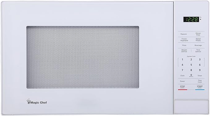 1.1 cu. ft. Countertop Microwave Oven in White