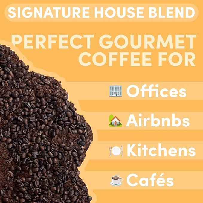 2 lb Ground Coffee Breakfast Blend | Medium Roast Bulk Ground Coffee | Smooth Low Acid Everyday | Specialty Grade | 32 oz