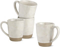 12 oz Ceramic Coffee Mugs – Set of 4, Speckled Glaze Coffee Cups with Handle for Tea, Latte, Cocoa, Stylish Gift, Dishwasher & Microwave Safe