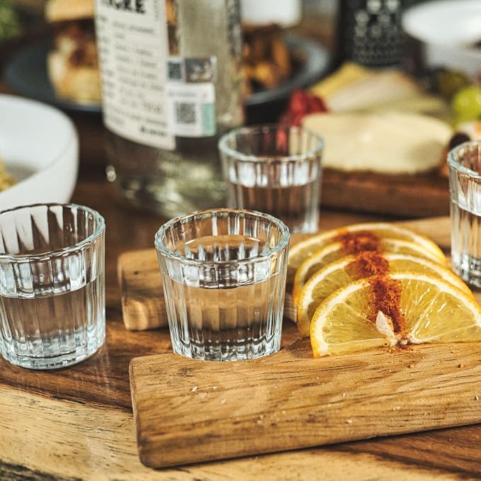 Vaso Veladora Mezcal Shot Glasses from Mexico (Pack of 24) (2.24 x 2.36)