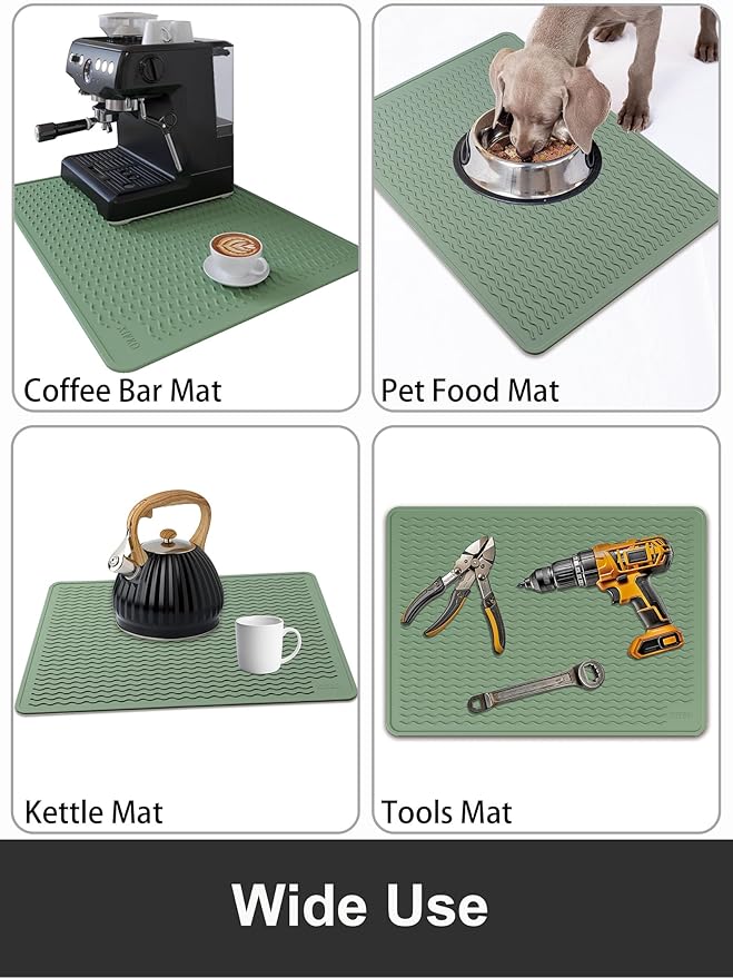 XiFEO Stove Top Covers for Electric Stove, Food Grade Heavy Duty Silicone Glass Stove Top Cover Protector, Induction Cooktop Protector, Heat Resistant Range Ceramic Stove Top Covers Mat, Oven Cover