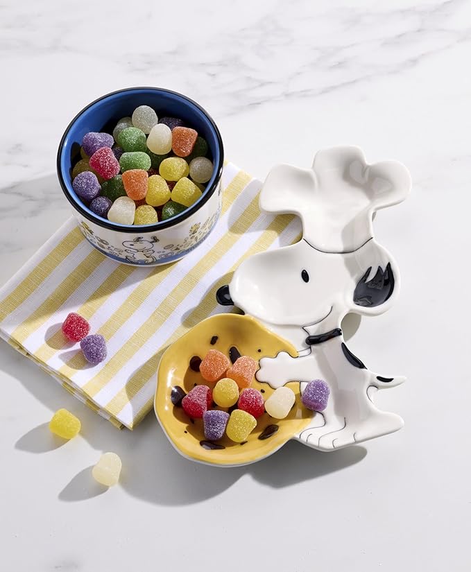 Lenox 897575 Chef Snoopy Candy Dish