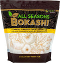All Seasons Bokashi 5 lb Compost Starter - Dry Bokashi Bran for Kitchen Compost Bin, Electric Composter, Composts Food, Garden and Pet Waste, Controls Bad Odors by SCD Probiotics (2 Gallons)