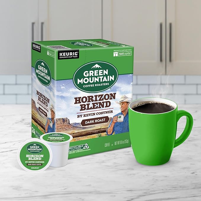 Green Mountain Coffee Roasters® Horizon Blend Coffee by Kevin Costner, Single Serve Keurig® K-Cup® Pod, 96-Count Box