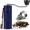 Premium Manual Coffee Grinder for Espresso, Pour Over & French Press with Stainless Steel Conical Burr, Precision Adjustable Hand Grinder, Compact Travel Size - by Alpaca Ventures