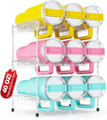 Reusable Stackable with Handle Compartment Water Bottle Tumbler Organizer for Stanley 40oz with Handle Cup, Stanley Accessories for Pantry, Cabinet & Kitchen Organization and Storage,3 Tier Hold 9