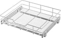 Pull Out Cabinet Organizer 20" W X 17" D, Slide Out Drawers For Kitchen Cabinets, Pull Out Drawers For Cabinets Capacity Heavy Duty Caddy, Cabinet Pull Out Shelves Chrome-Plated, Bathroom Pantry