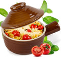 Roe & Moe Egg Cooker - Non-Stick, Ceramic Microwave Egg Poacher with Dome Chimney Lid and Hollow Handle - Reimagine Breakfast with Picture-Perfect Eggs and Delicious Soups with Our Microwave Steamer