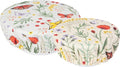 Now Designs Morning Meadow Save It Reusable Cotton Bowl Covers 7.5 and 9.25 inch, Set of 2