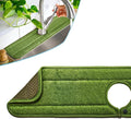 Ternal Original SINKMAT 24in XL Faucet Splash Guard Extra Long Microfiber Sink Drip Catcher Mat Non Slip Countertop Protector Drying Pad Kitchen Bathroom RV Machine Washable [Moss Green]