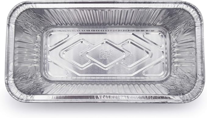 (600 Pack) Premium 2-LB Bread Loaf Baking Pans - 8.5" x 4.5" x 2.5" l Heavy Duty l Disposable Aluminum Foil Tins for Cakes Meatloaf Lasagna