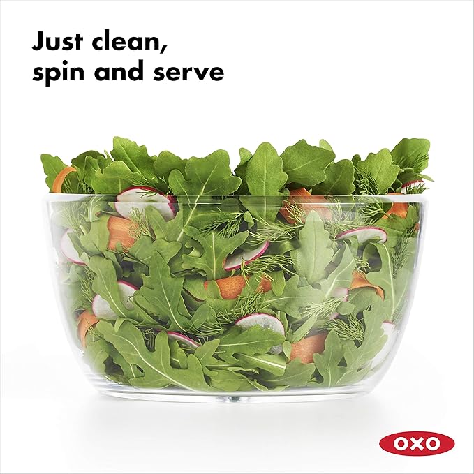OXO Good Grips Large Salad Spinner + Swivel Peeler Bundle