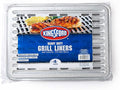 Kingsford Disposable Grill Liners, Heavy Duty Aluminum Foil Grill Toppers for Outdoor BBQ Grills, Helps Prevent Food and Sauce Falling Through Grates, 16 x 11.75 in, 4 Count