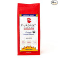 Puroast Low Acid Coffee Bean | Organic House Blend Roast Whole Bean | Medium Roast | High Antioxidants & High pH |No Bitter Aftertaste | Reduced Heartburn & GERD | Suitable for Cold Brew - 12 oz