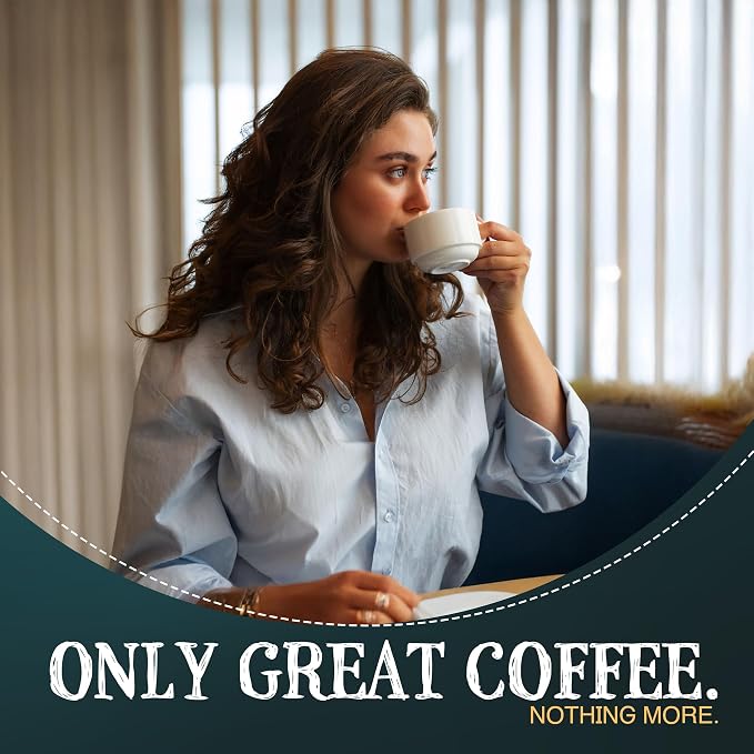 The Bean Organic Coffee Company Premium Espresso, Dark Roast, Ground Coffee, 5-Pound Bag, Café molido tostado orgánico