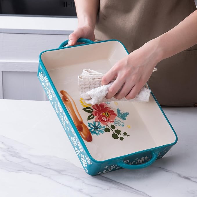 Wisenvoy Casserole Dish 9x13 Baking Pan Casserole Dishes For Oven Baking Dish Ceramic Lasagna Pan Baking Dishes For Oven
