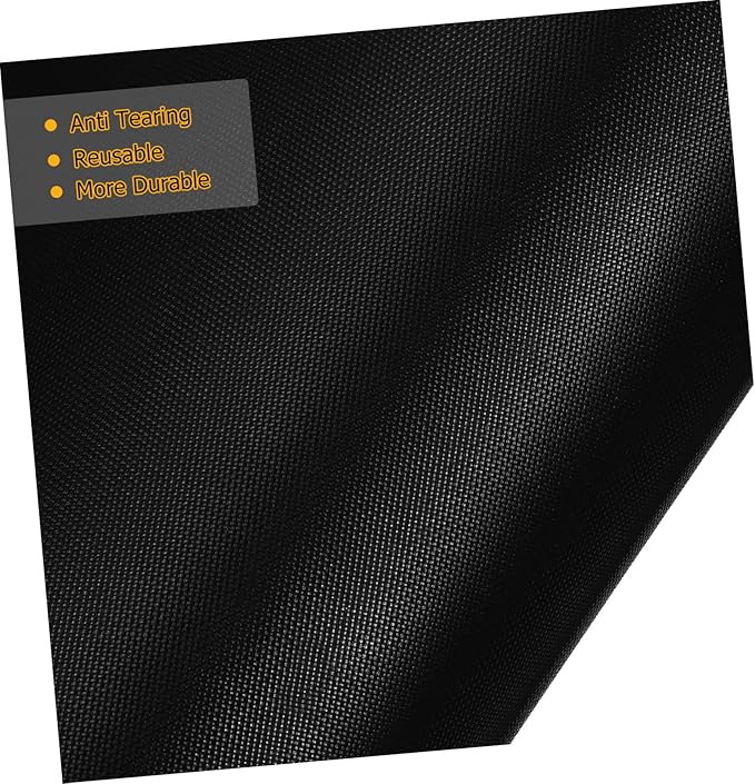 PRETYZOOM 9pcs Non-stick Oven Liners and Reusable Baking Mats for Grilling Cooking and Baking High-temperature Resistant and Easy to Clean for Use