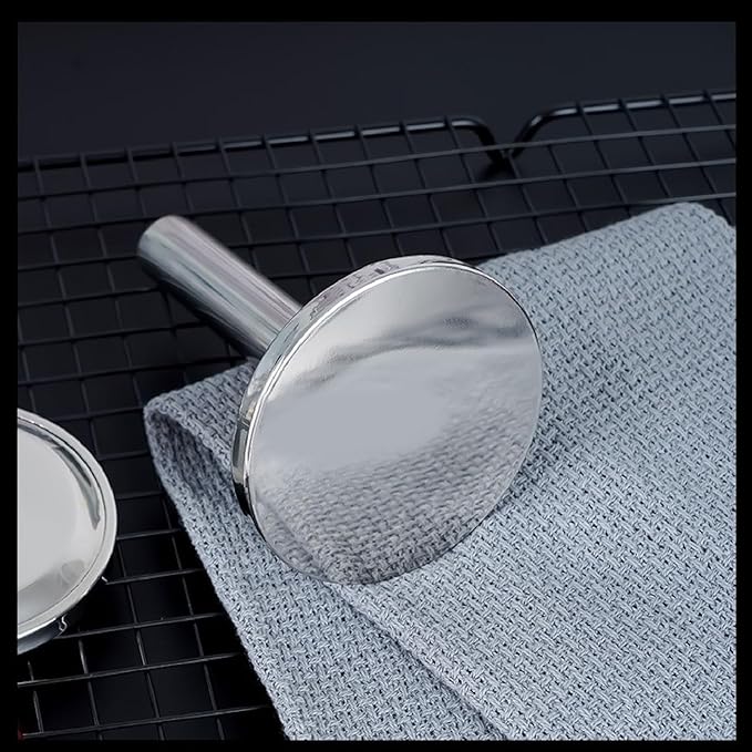 Meat Pounder Tenderizer 304 Stainless Steel Meat Loosening Hammer, Solid Round Chicken Beef Pork Flattener Tool, Multifunctional Thickened and Weighted Tenderizer Dishwasher