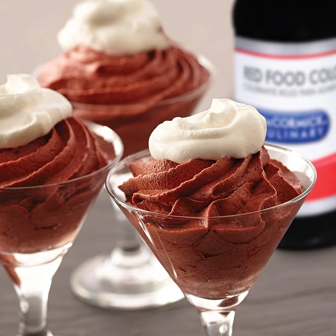 McCormick Culinary Red Food Coloring, 16 fl oz - One 16 Fluid Ounce Bottle of Red Food Coloring Liquid for Adding Rich Color to Cakes, Cookies, Icings, and More