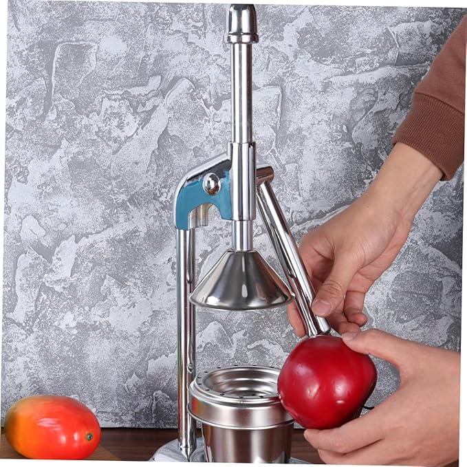 Manual Juicer Extractor Fruit Vegetable Press Machine No Electricity Needed Easy to Clean Stainless Steel