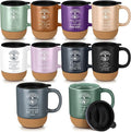 Jingmore 10 Pcs Christian Gift Bulk Religious Mugs with Bible Verse Coffee Cup 15oz for Teacher Nurse Women Men Church Member Employee Mom Dad Clergy Pastor(Spanish Tree of Life)