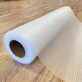 EVALAND Shelf Liners for Kitchen Cabinets Non-Adhesive 13.8" x 20 FT Clear Drawer Liner Non Slip, Washable Cabinet Liner, Waterproof Shelf Liners for Cabinets, Refrigerator Bathroom Pantry Cabinet Mat