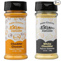 Amish Country Popcorn | Seasoning Variety Pack | Cheddar Cheese - 4.7 oz and White Cheddar Cheese - 3.8 oz Popcorn Seasoning | Old Fashioned, Non-GMO and Gluten Free