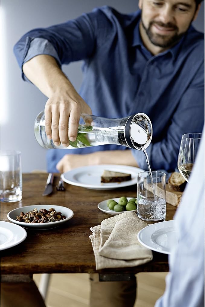 WMF Basic Water Decanter 1L, Black, 14 x 38 x 13.7 cm