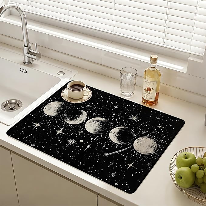 Stove Top Covers for Electric Stove: Heat Resistant Protector Glass Stove Top Expands Counter Space, Stylish Kitchen Decor (G253992)