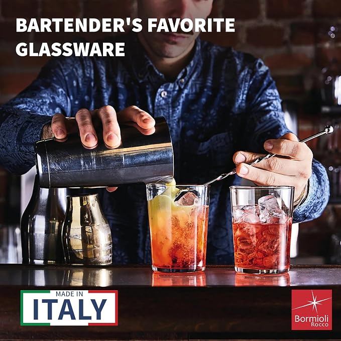 Bormioli Rocco Bodega Tumbler Maxi - Clear, Set of 6