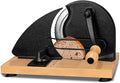 Manual Bread Slicer for Homemade Sourdough Bread Adjustable Thickness Bread Cutter with Hand Crank, Slicing Guide, Scale Line, Stainless Steel Blade & Suction Cups, for Perfect Even Slices (Black)