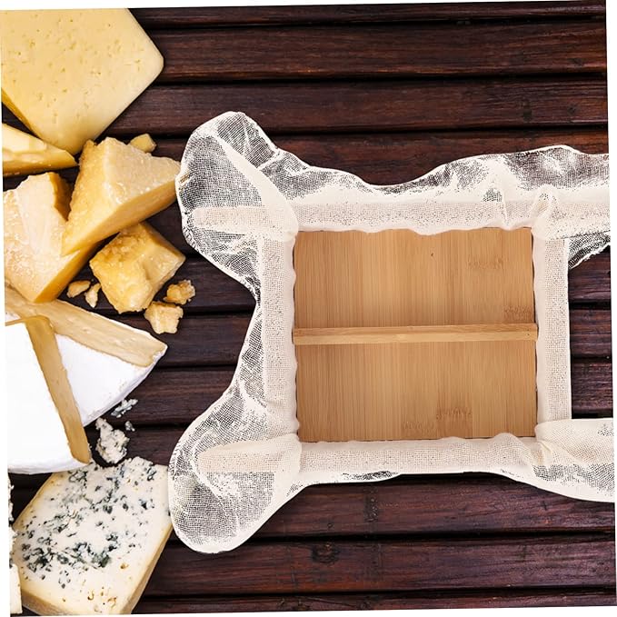Luxshiny Wooden Tofu Press Mold for Homemade Tofu Making Kitchen Tool with Smooth Surface Easy to Use for Family and Restaurant Chefs
