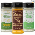 Amish Country Popcorn | Seasoning Variety Pack | Ballpark Style ButterSalt - 5.5 oz, Ranch - 5.5 oz & Sour Cream and Onion - 4.7 oz Popcorn Seasoning | Old Fashioned, Non-GMO