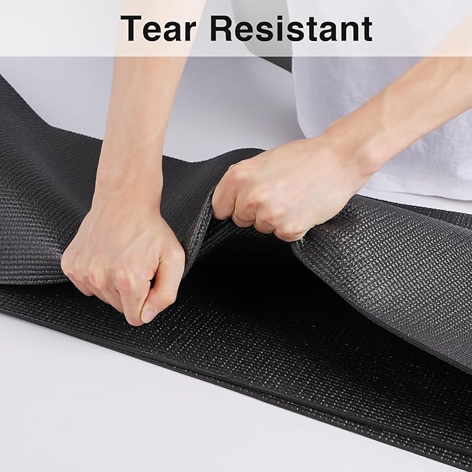 PABUSIOR Tool Box Drawer Liners: 24" Wide 5MM Thick Large Toolbox Shelf Liner for Under Sink - Non Slip Heavy Duty Foam Cabinet Shelves Mat 24" W x 98" L Black