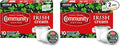 Community Coffee Irish Cream Flavored Coffee Pods, 10 count, Medium Roast Compatible with Keurig 2.0 K-Cup Brewers, 10 Count (Pack of 2)